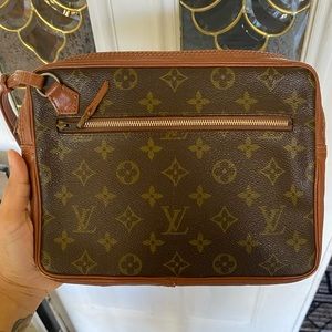 Louis Vuitton Pouch Unisex Vintage Authentic